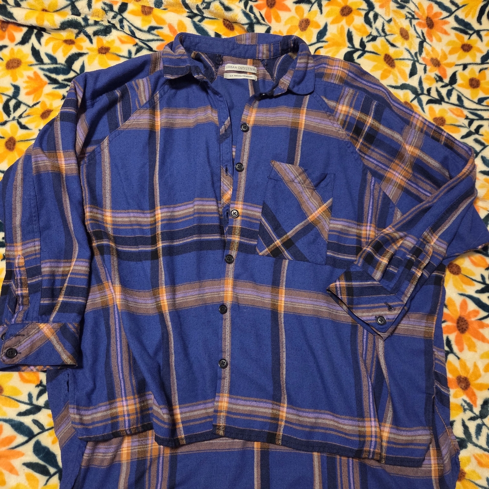 Casual Urban Outfitters Oversized Flannel